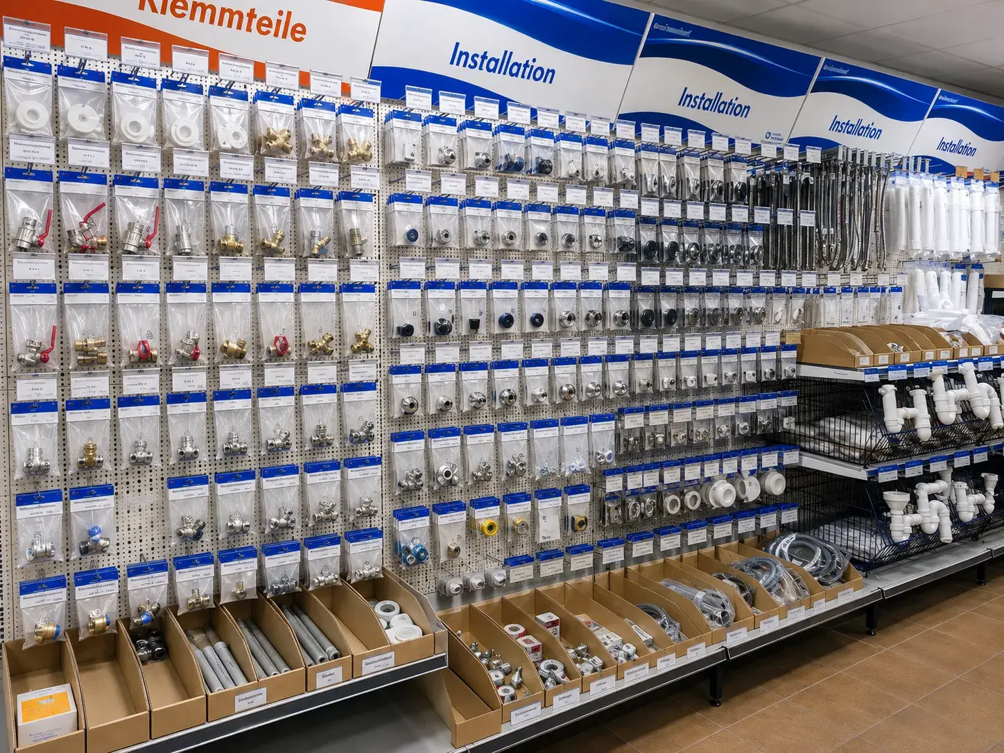 Sanitär im Raiffeisenmarkt Wiesbach