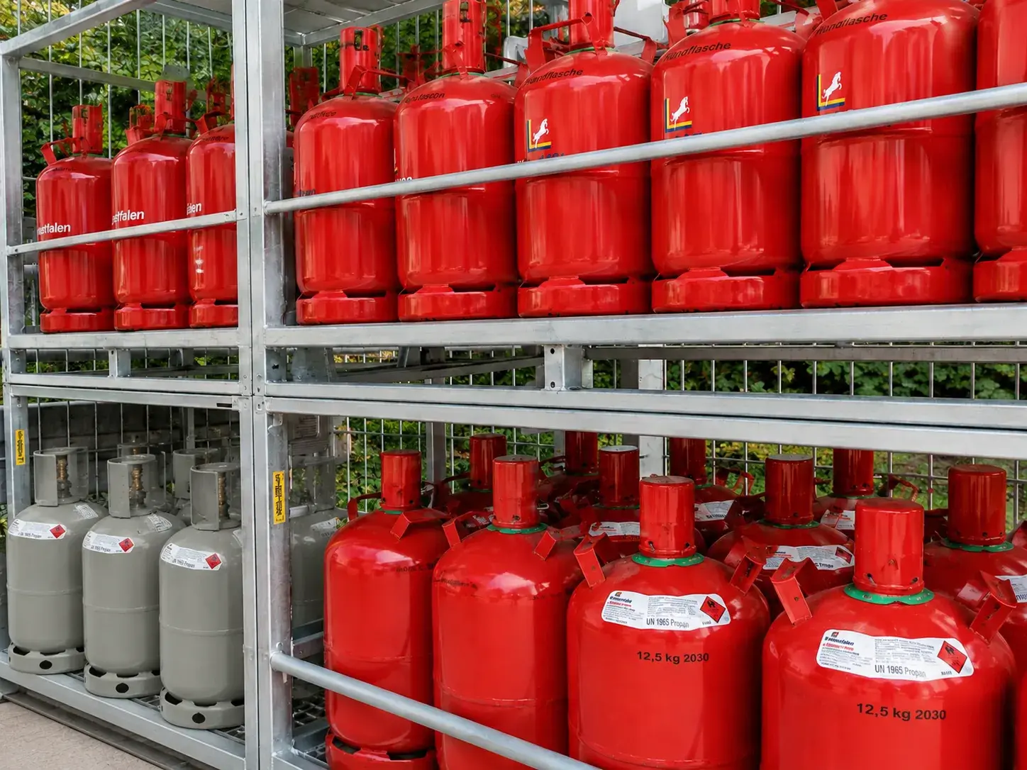 Gas im Raiffeisenmarkt Wiesbach