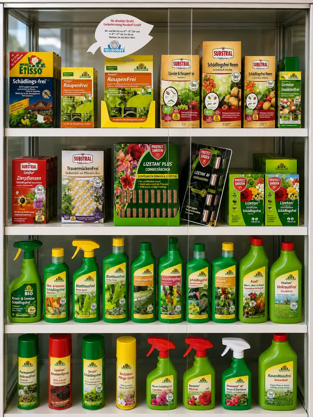 Pflanzenschutz im Raiffeisenmarkt Wiesbach